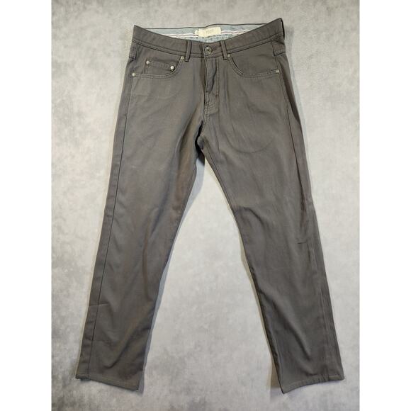 Ballin Crescent Pants Mens Size 30x28 Gray Modern Fit Chino Casual Comfort Golf - Picture 1 of 10